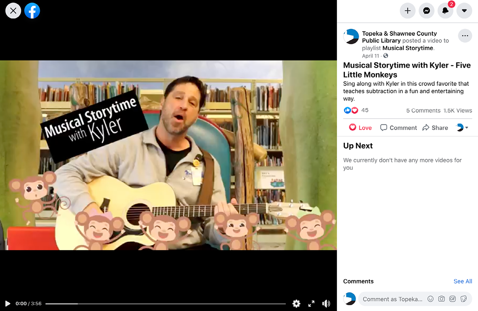 Musical Storytime with Kyler